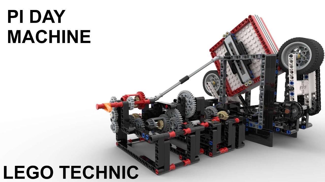 Lego Technic Pi Day Machine