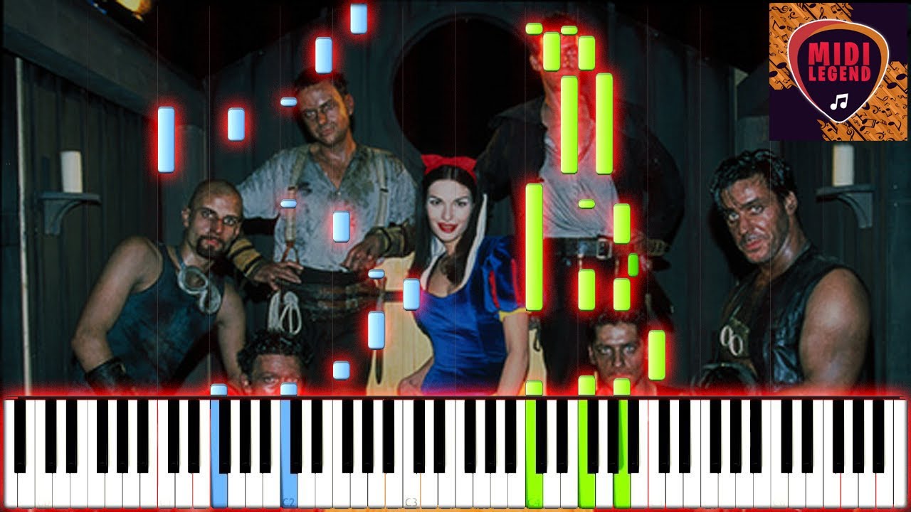 How To Play Rammstein - Sonne - Piano Tutorial
