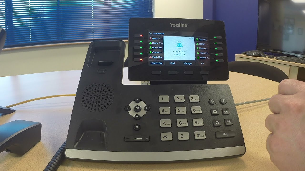 3CX - Using a Yealink T54