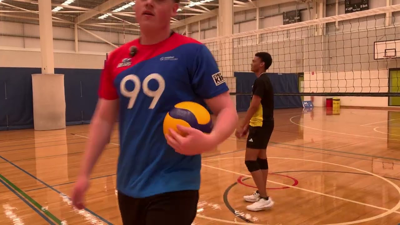 Miced up volleyball with @VB.samuel 