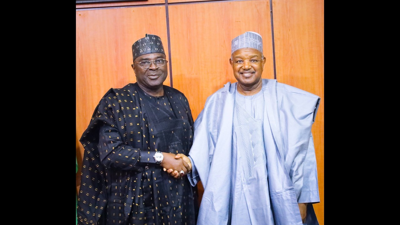 COURTESY VISIT BY THE NPC CHAIRMAN, DR  AMINU YUSUF TO THE MINISTER OF BUDGET AND ECONOMIC PLANNING