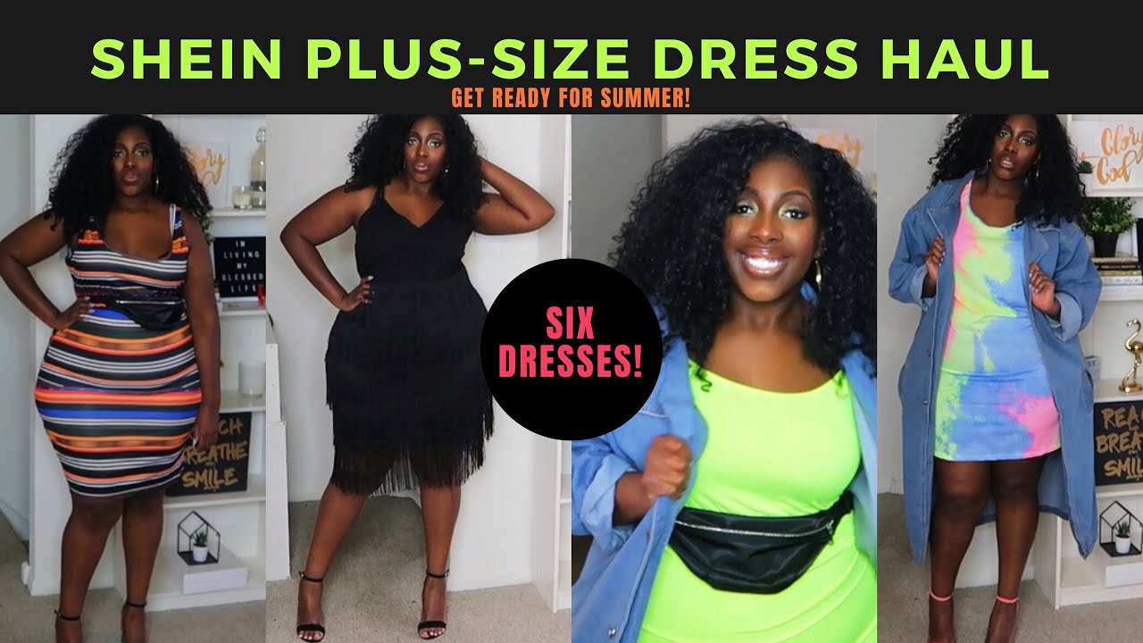 2019 Spring/Summer SheIn Plus Size Dress Try-On Haul