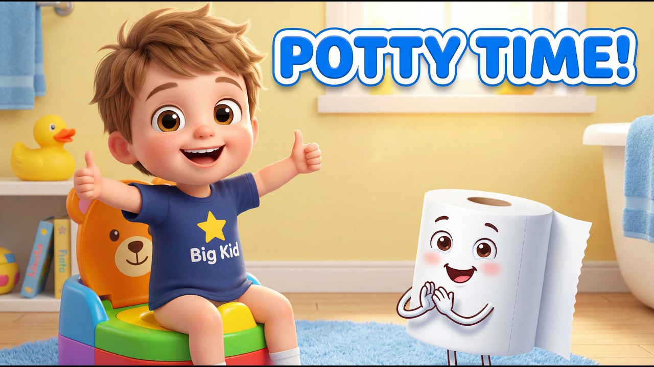 Yes Yes Potty Fun! Body Listening Song for Toddlers