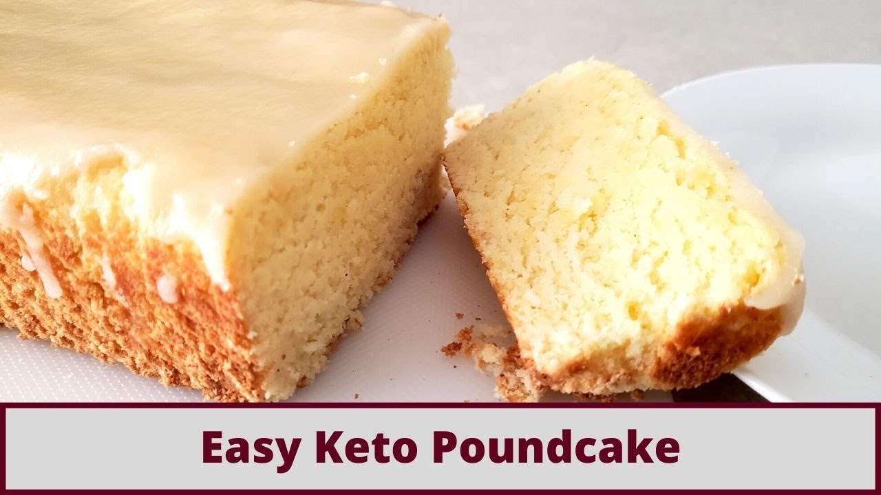 Easy Keto Lemon Poundcake (Nut Free And Gluten Free)