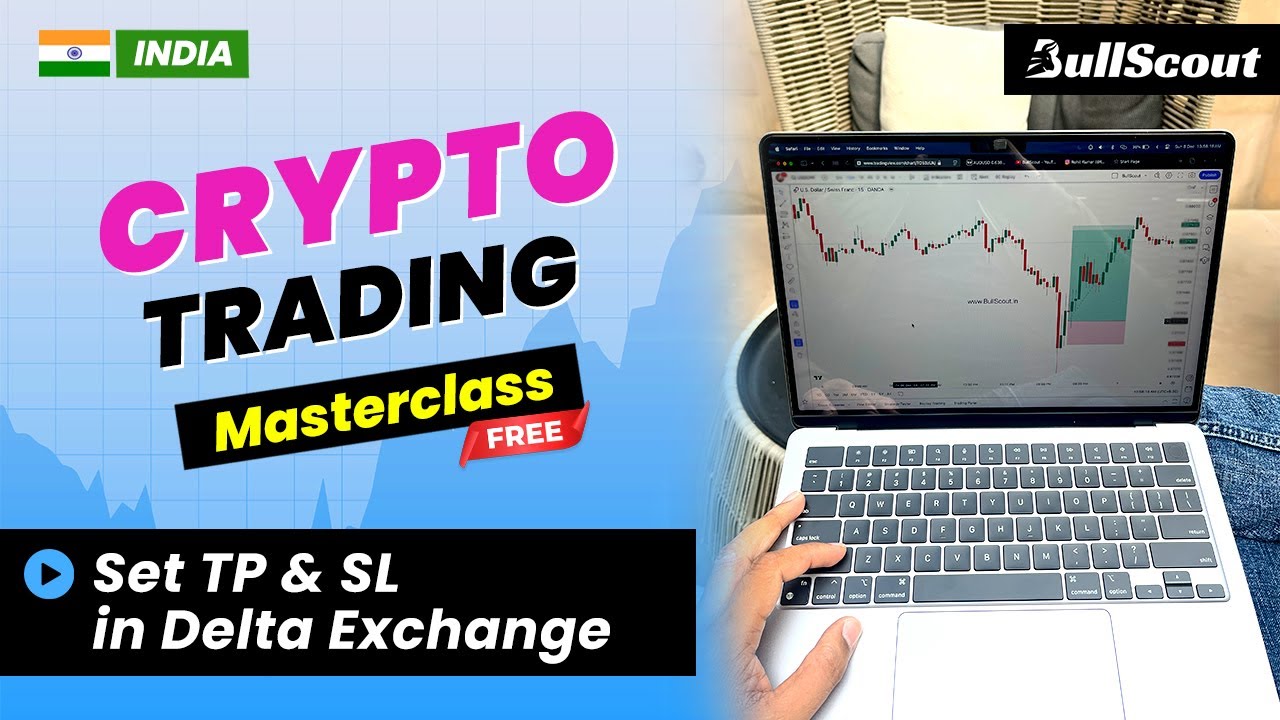 Set Target & Stop Loss in Delta Exchange - Crypto F&O Trading Free Masterclass | BullScout