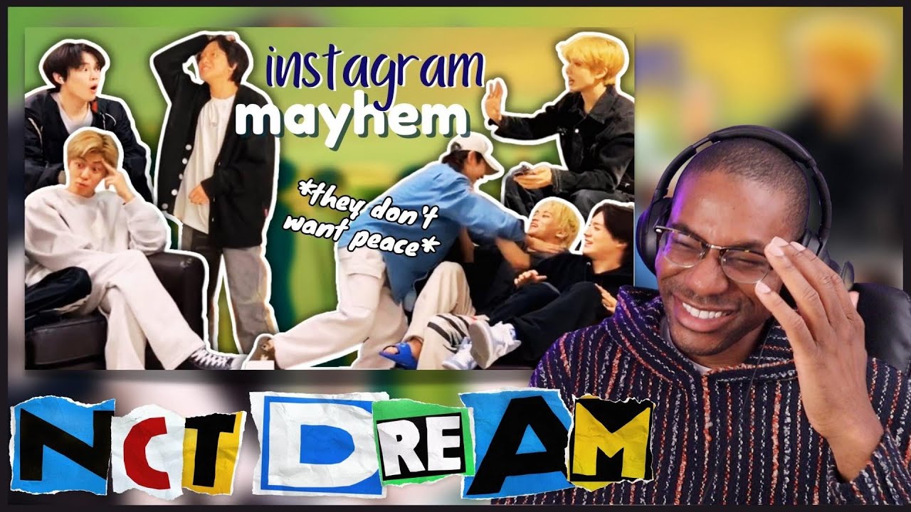 NCT DREAM | nct dream не могут провести обычный прямой эфир в Instagram | РЕАКЦИЯ EP.1 | ГОРЯЧИЙ ...