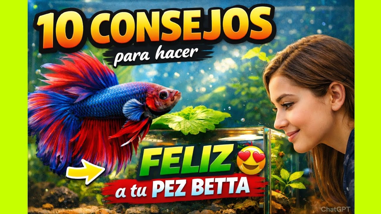 10 consejos para hacer feliz a tu pez betta 