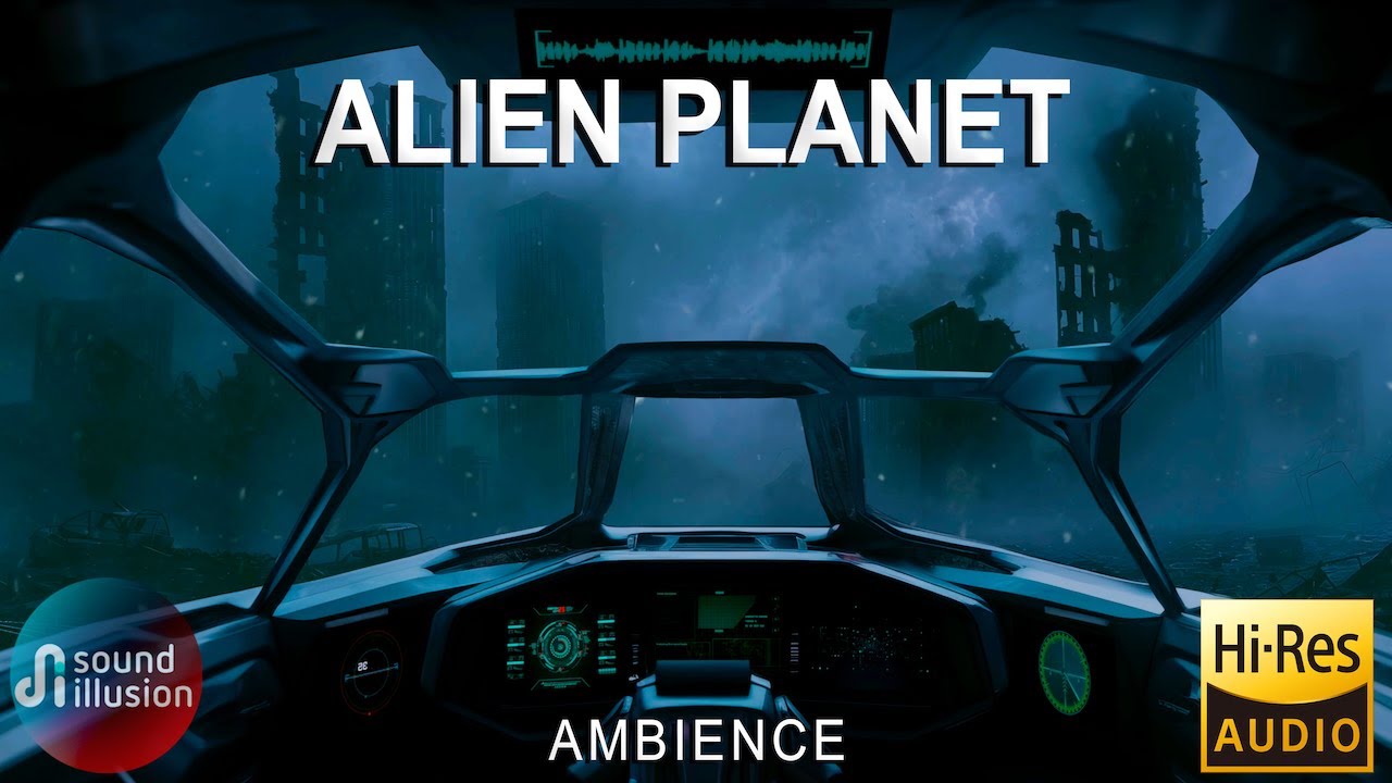 Alien Attack On Spaceship | Radio Chatter | Sci-fi Ambience