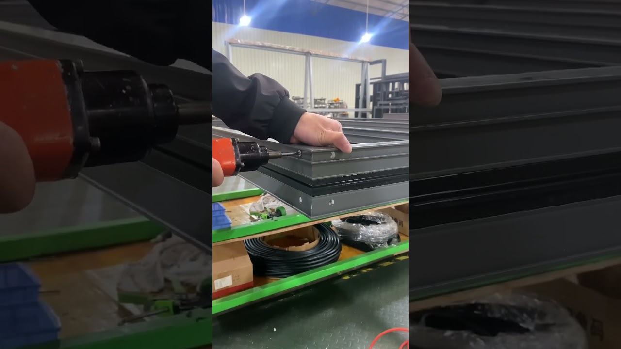 window assembly #windows #doors #factory
