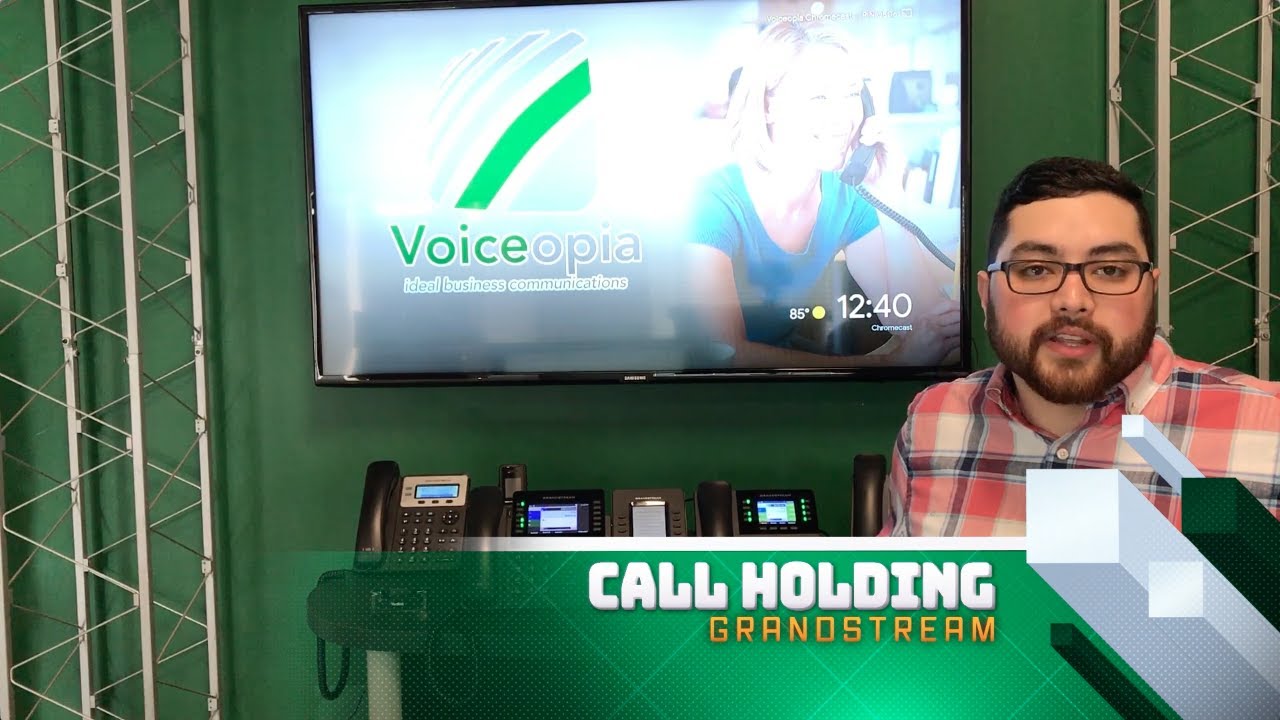 How to Put Someone on Hold on Grandstream || VoIP Tutorial