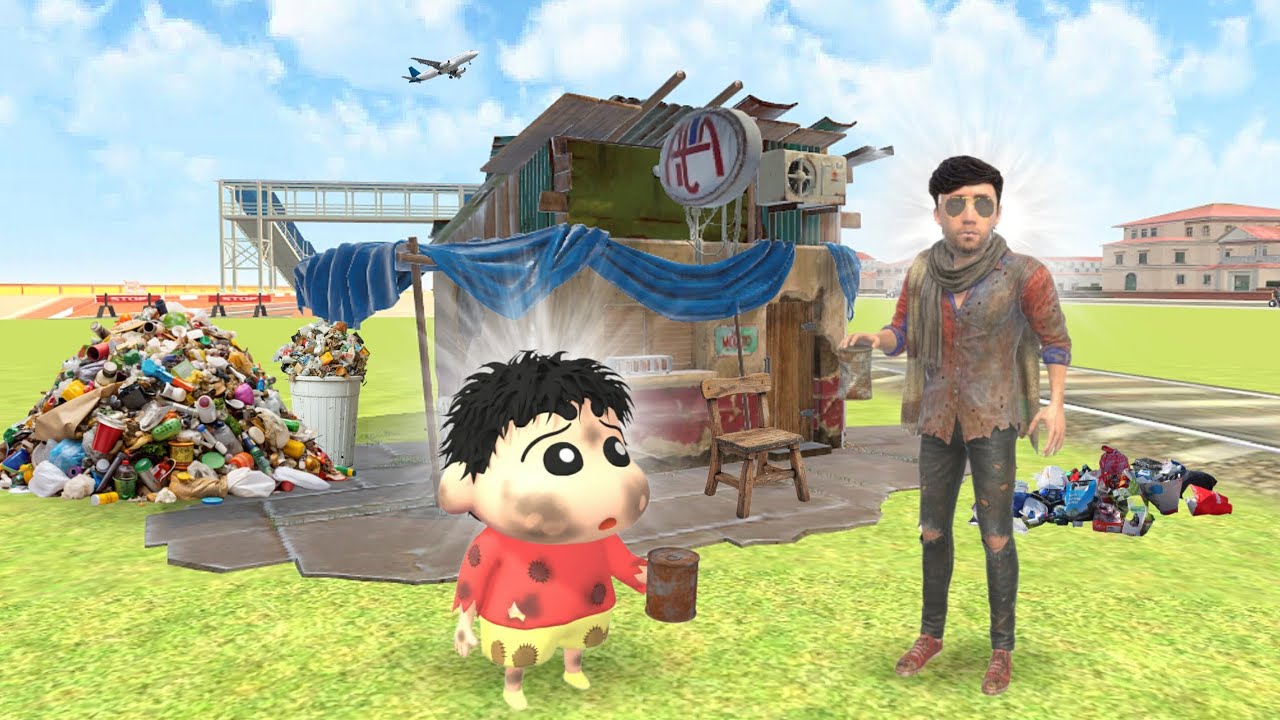 Jack and Shinchan Became Very Poor 😭 In Indian Theft Auto | New Update 🤩