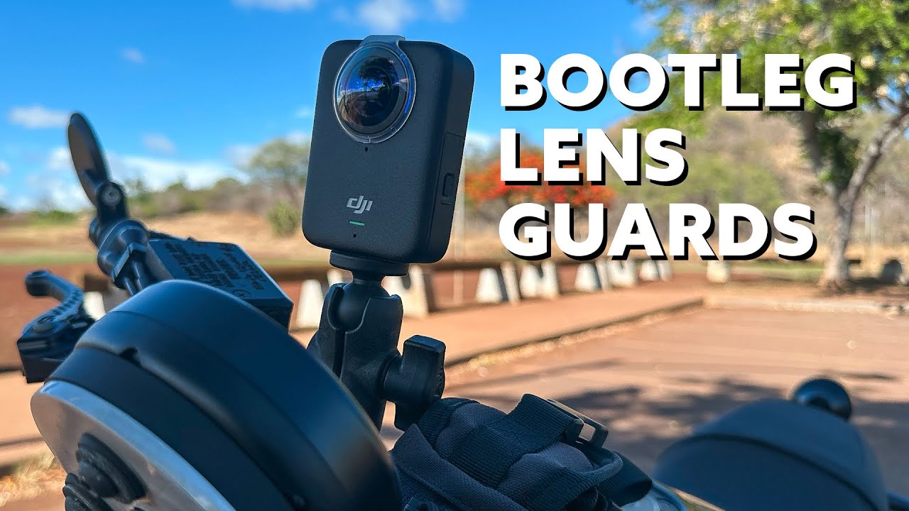 Защитные линзы для DJI Osmo 360 Bootleg — распаковка, установка и блог Motovlog