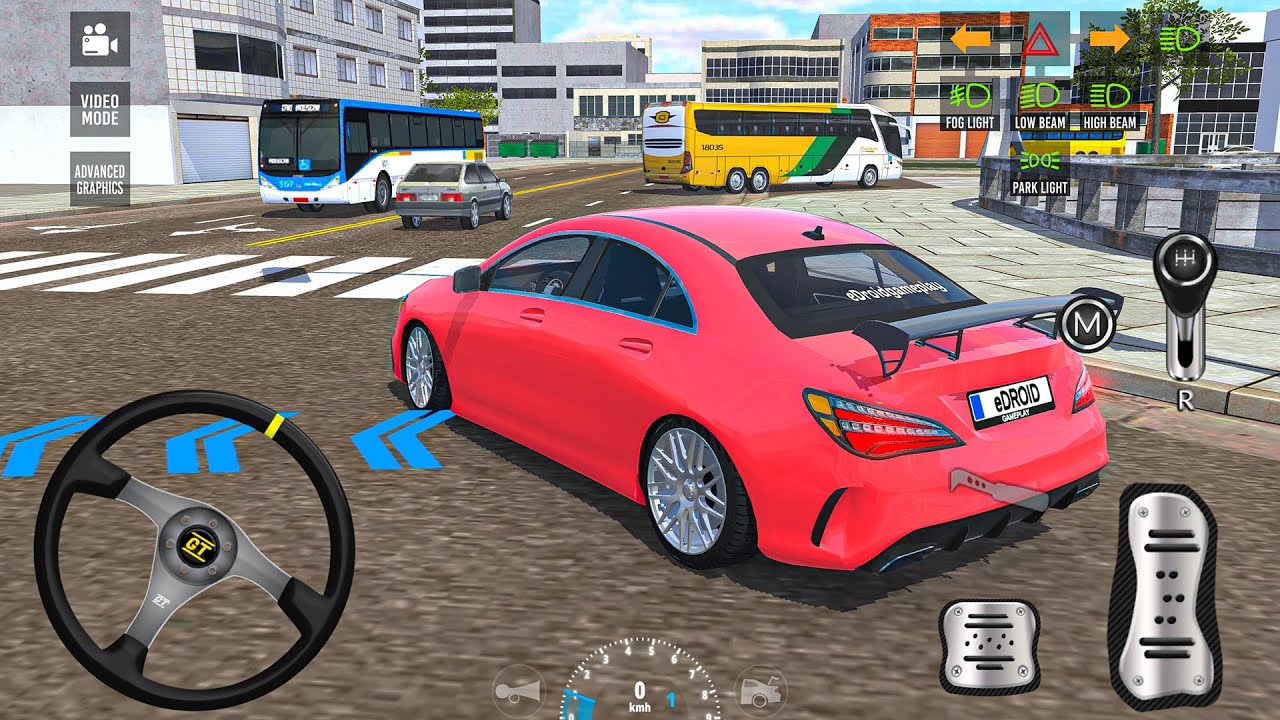 Car Traffic Driving 2026 3D: Ultra realistic Mercedes-Benz city parking class - android gameplay