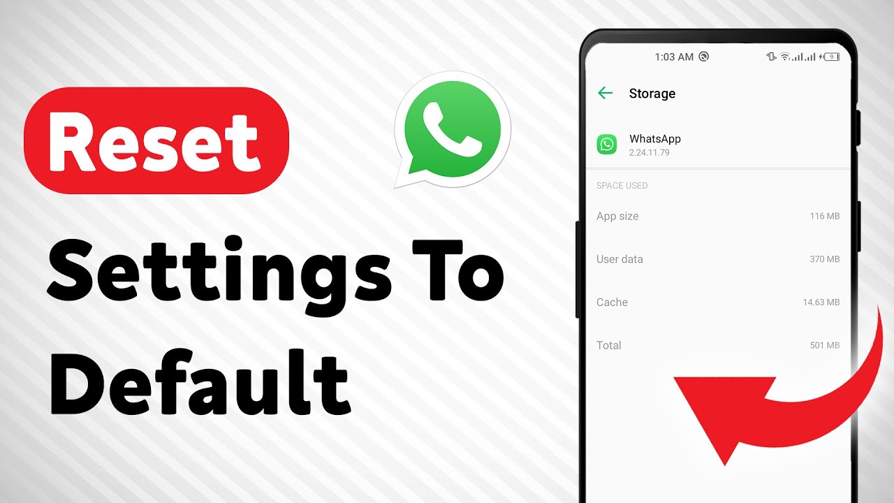 How To Reset Settings To Default in WhatsApp (Updated)