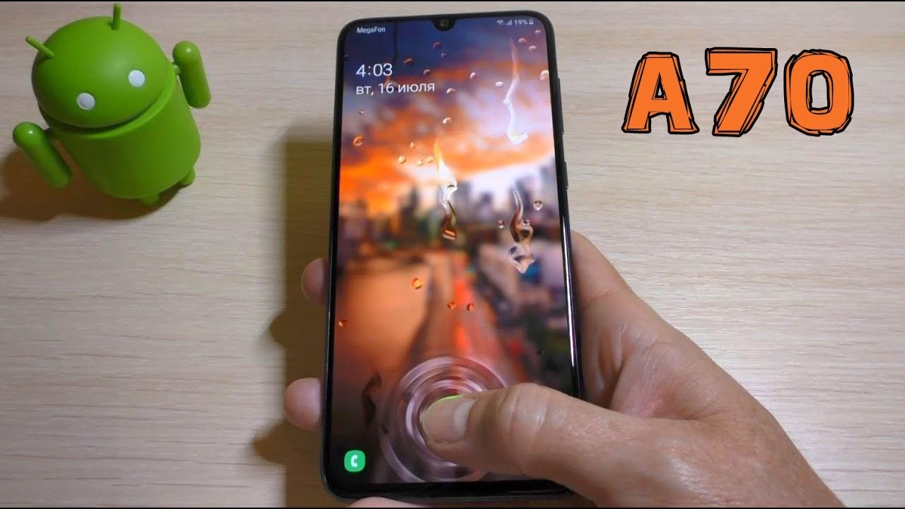 Samsung Galaxy A70 review without words