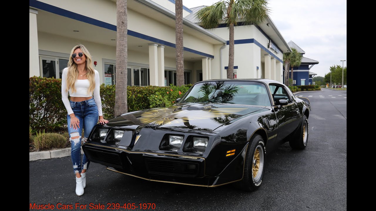 1979 Pontiac Trans Am 6.6 Manual $49900.00  obowww.musclecarsforsale.com 239-405-1970 Tom 1/25/25