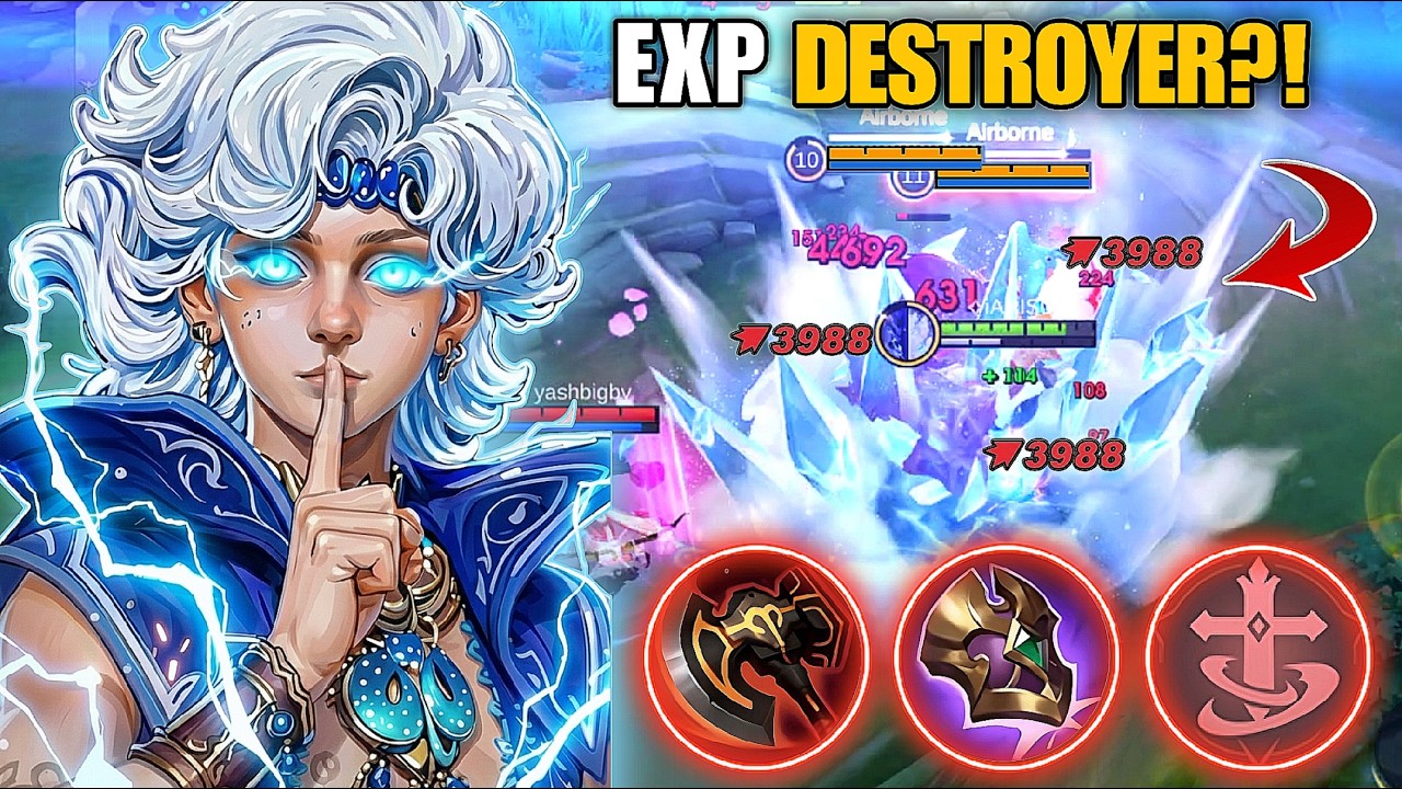 GLOBAL SORA EXP LANE BUILD IS BROKEN 😱 SUSTAIN + EMBLEM META 2026 | MLBB