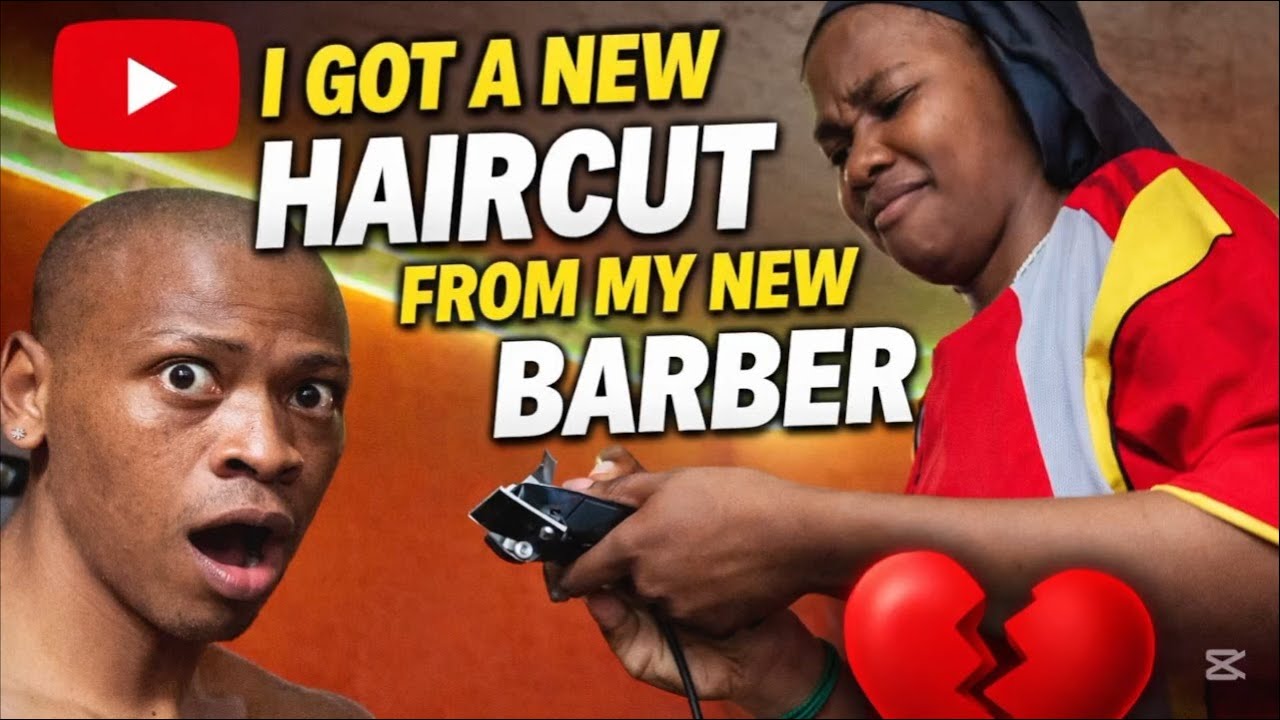 I GOT MY NEW HAIRCUT FROM MY NEW BARBER!!! 😱😱