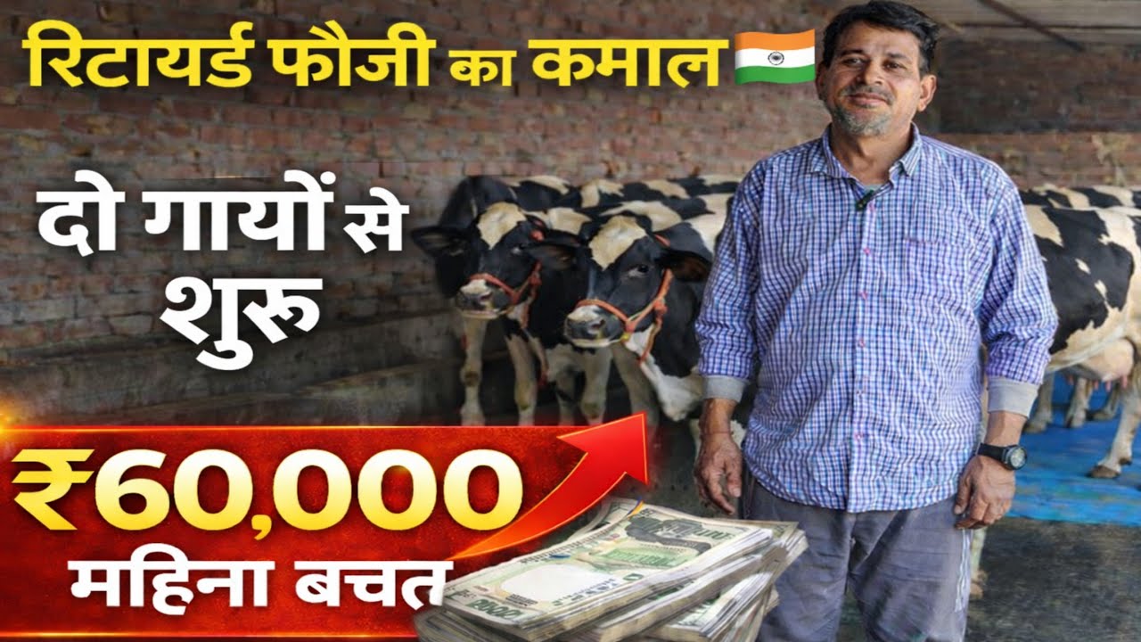 14 माह पहले 2 गायों से शुरू आज 60 हजार रु महीना बचत/hf farm up/safal dairy farm/cow farm up 2026 ||