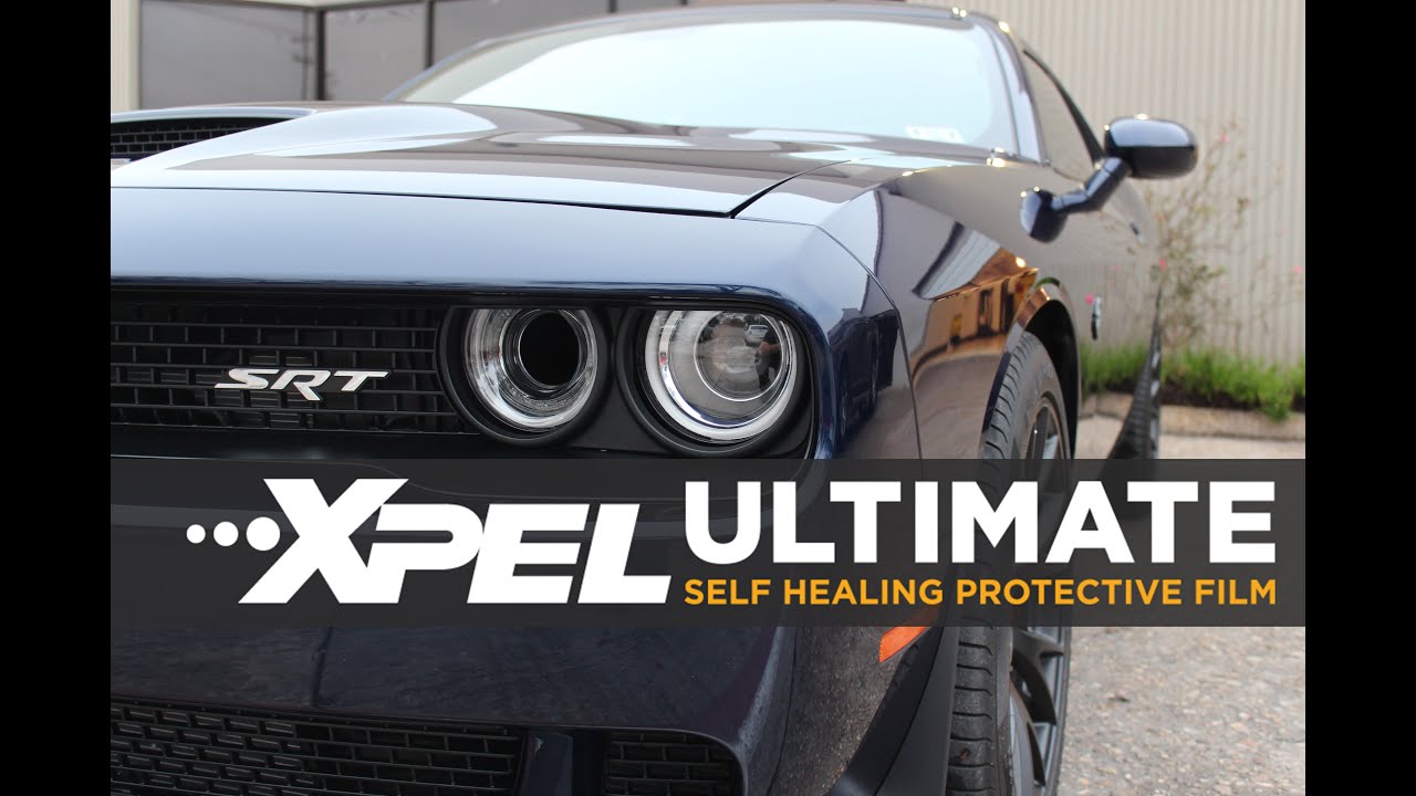 Dodge Challenger SRT Hellcat Clear Bra Time Lapse