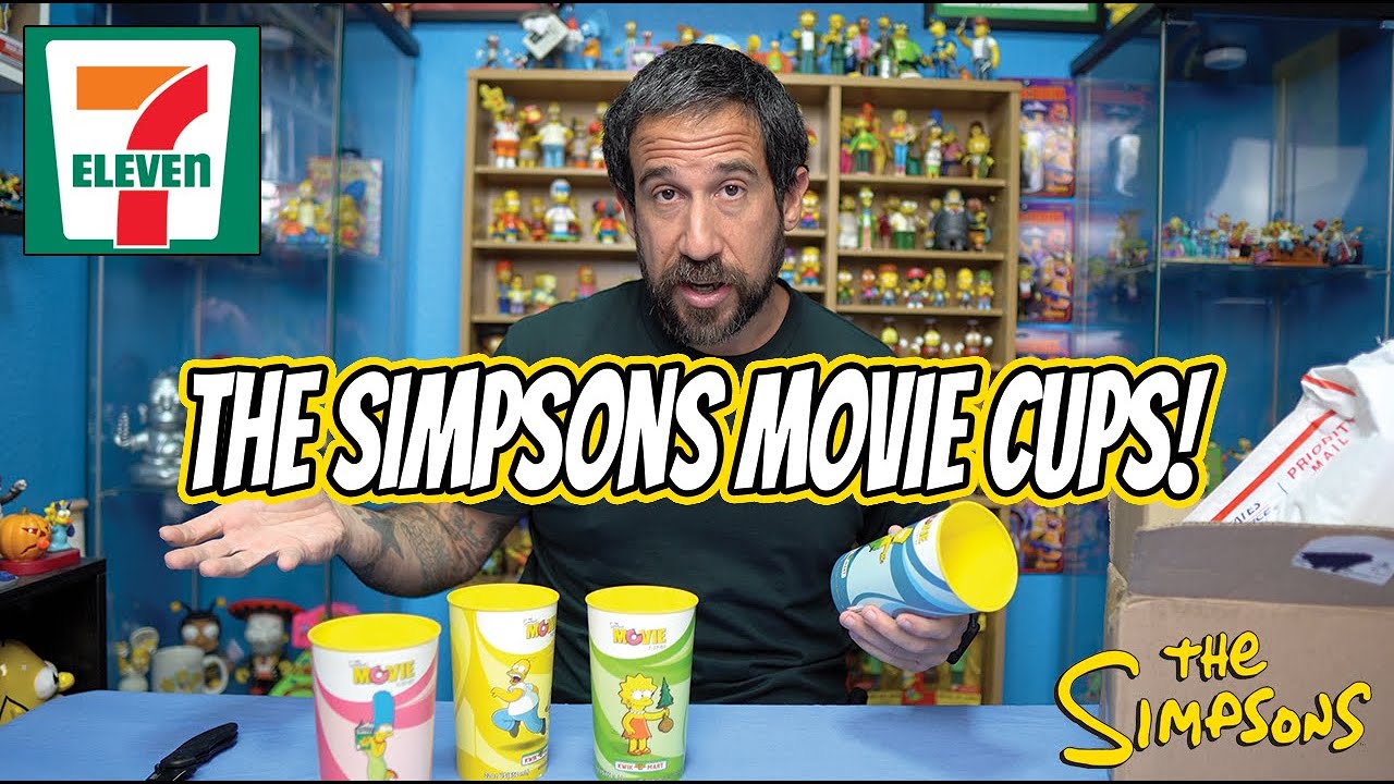 The Simpsons Movie Cups from 7-Eleven. Over 15 years ago!!!