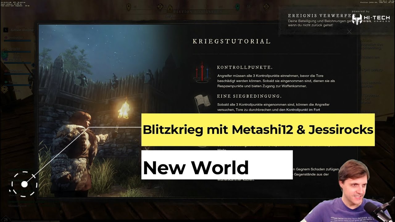New World: Blitzkrieg mit Metashi12 (epische PvP Schlachten)