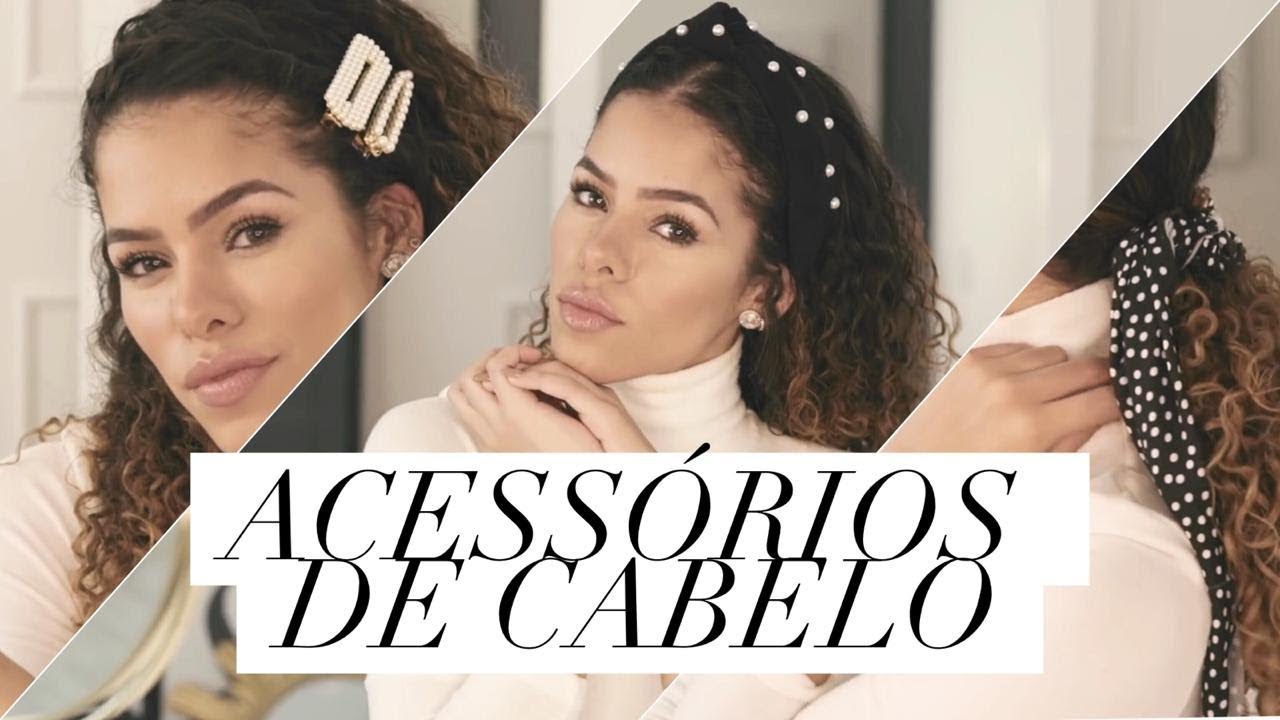 COMO USAR: OS ACESSÓRIOS DA MODA NO CABELO CACHEADO