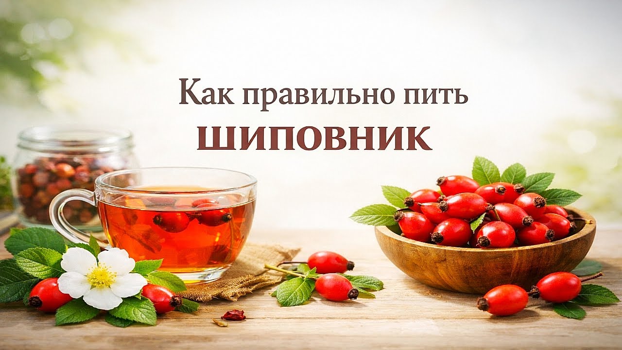 Как правильно пить шиповник при высоком давлении!