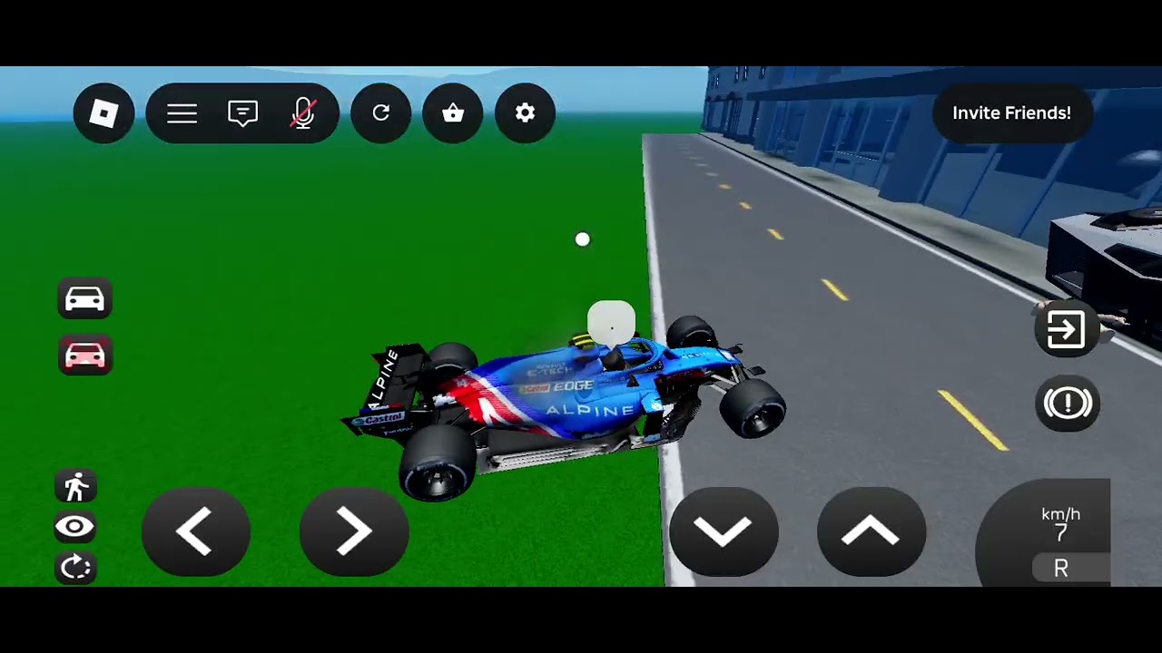 Car crash but driving a f1 car (trolling)
