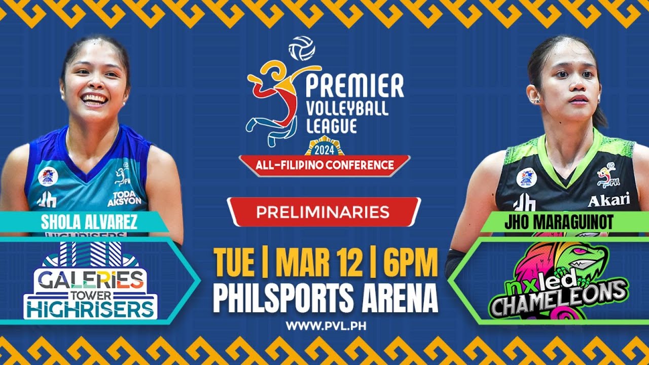 GALERIES TOWER vs. NXLED - Full Match | Preliminaries | 2024 PVL All-Filipino Conference