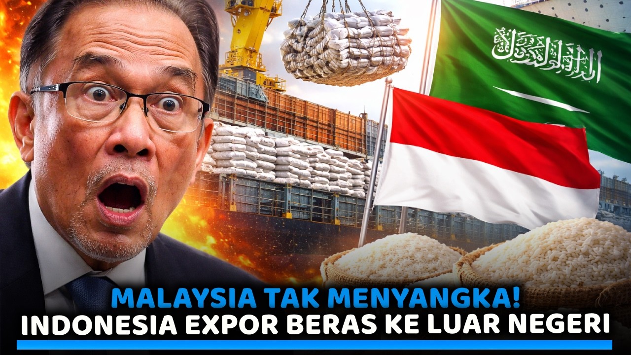 Malaysia Terkejut!! Indonesia Tiba-Tiba Kirim Beras Ke Arab Saudi