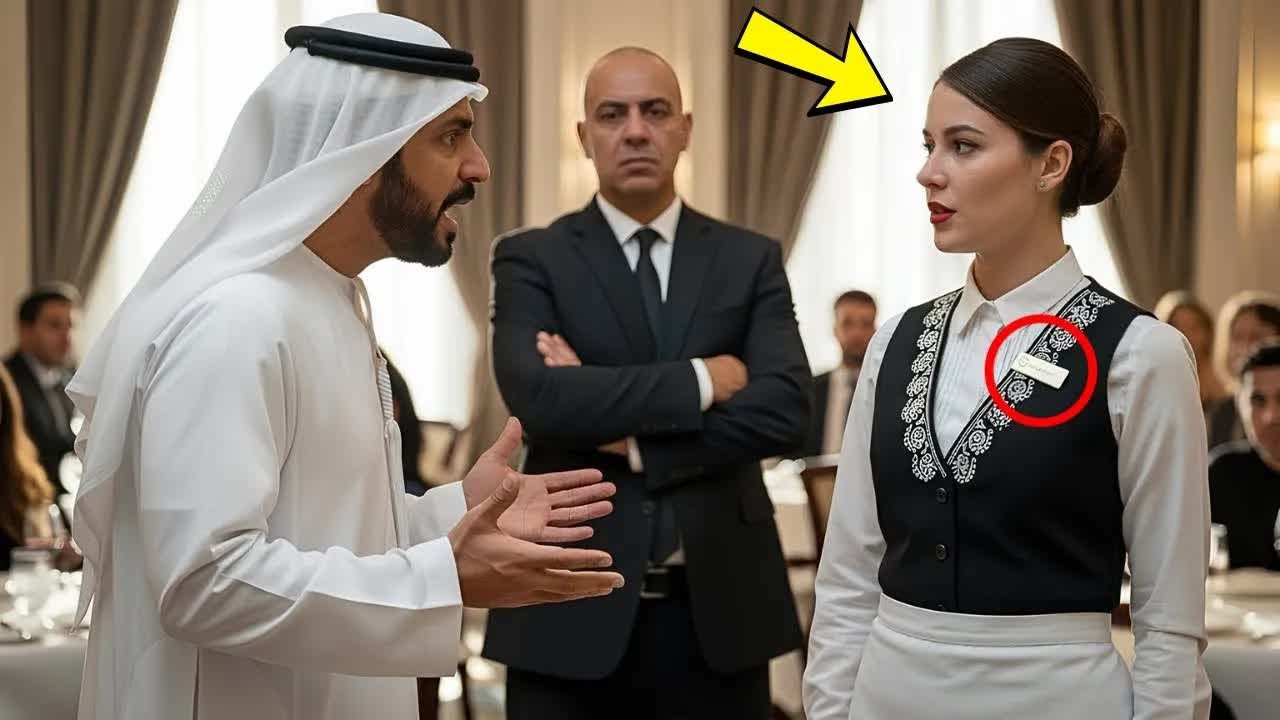 Wütender arabischer Milliardär geht – bis eine Kellnerin in fließendem Arabisch ihn erstarren lässt!