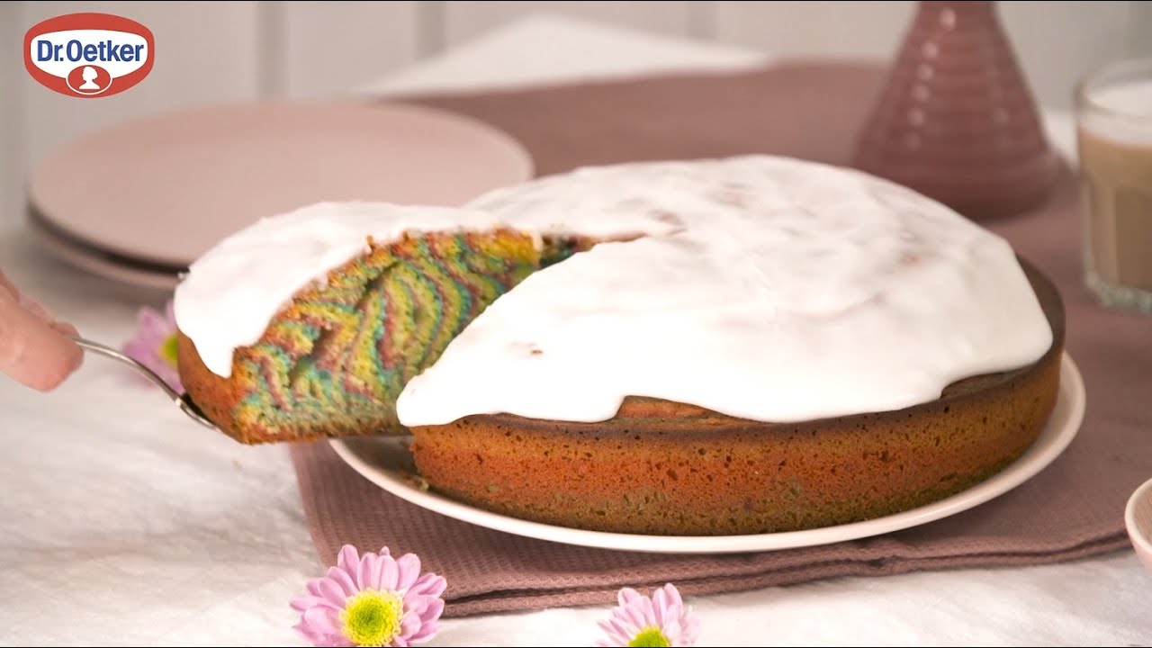 How to: Bunter Zebrakuchen