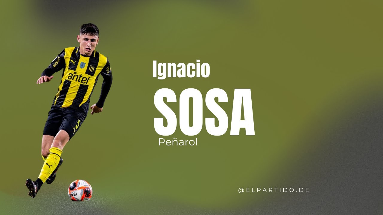 Ignacio Sosa 🔥 Mejores Jugadas 2025 | Peñarol – Torneo Apertura & Copa Libertadores