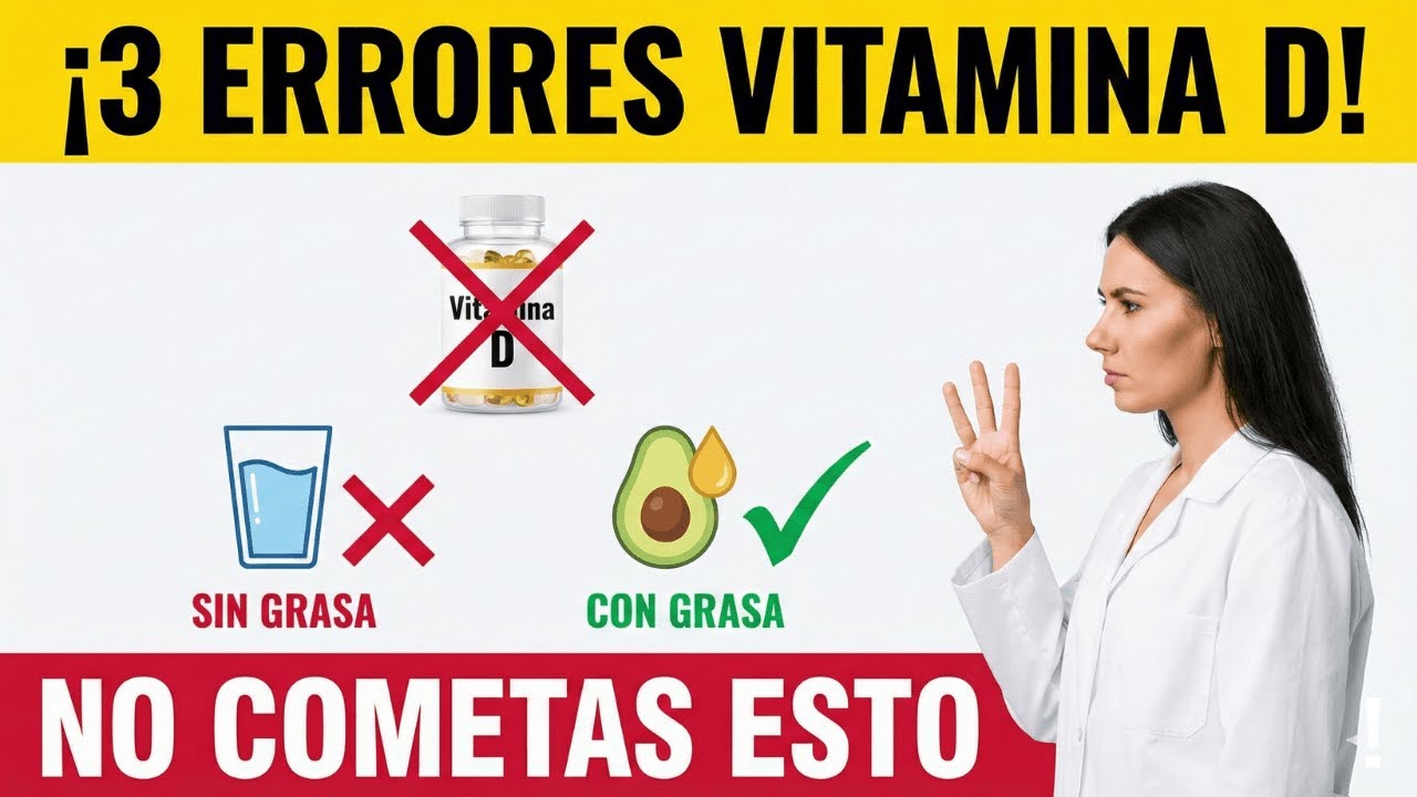 Tomas Vitamina D Pero Haces ESTO - Por Eso No Sube | Boticaria Marcia
