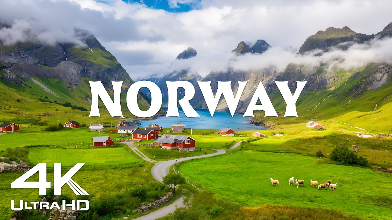 Norway from Above in 4K – Epic Fjords, Mountains & Arctic Landscapes | Cinematic Drone Travel