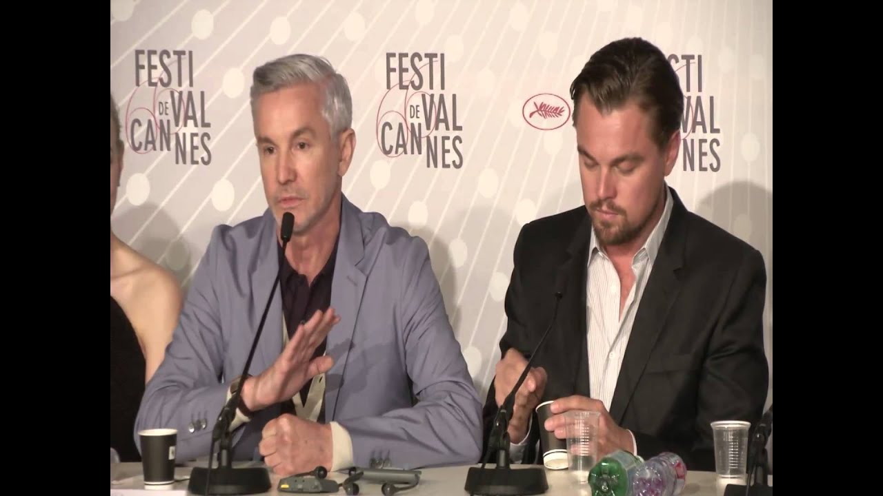 Conférence de Presse Gatsby Le Magnifique de Baz Luhrman
