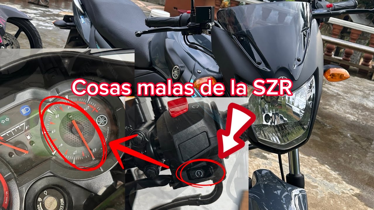 Lo malo de la Yamaha SZR 150 modelo 2024 ❌ placa G (primera parte)
