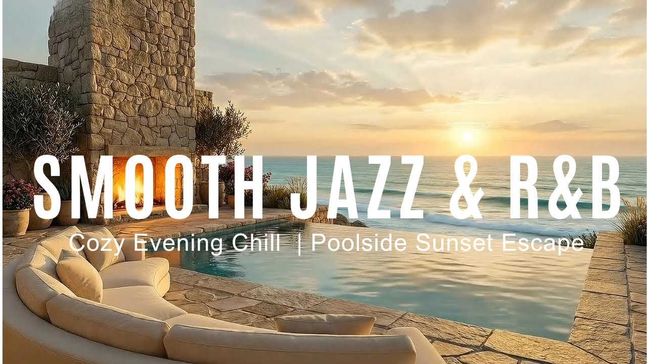 Warm Sunset Calm — Deep Relaxation & Evening Peace | Smooth Jazz & R&B