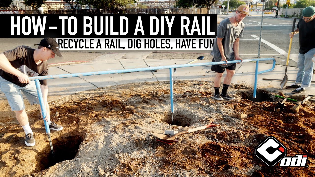 RECYCLE A RAIL, MAKE A SPOT (A HOW TO VIDEO...KINDA)