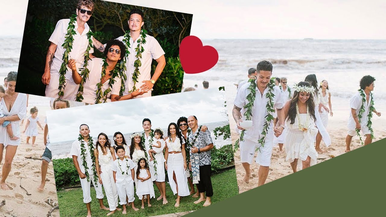 INSTAGRAM |  Jessica Caban and Bruno Mars with the family at a baptism