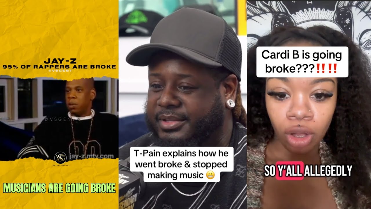 Celebrities Are Going Broke... The Downfall Of The Music Industry (Part 2)