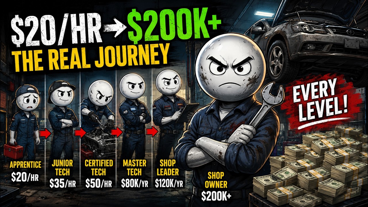 Every Level of a Car Mechanic's Career
