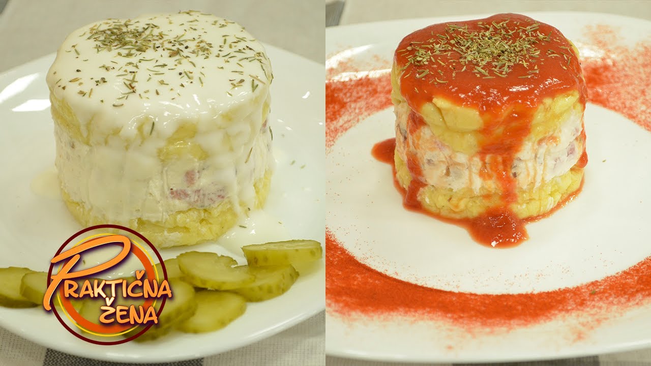 Praktična žena - Slani čiz kejk (cheesecake) od kukuruznog brašna i kajmaka