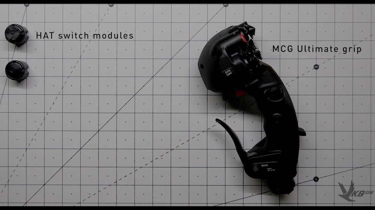 How to swap the ministicks with HAT switch modules on the MCG Ultimate grip