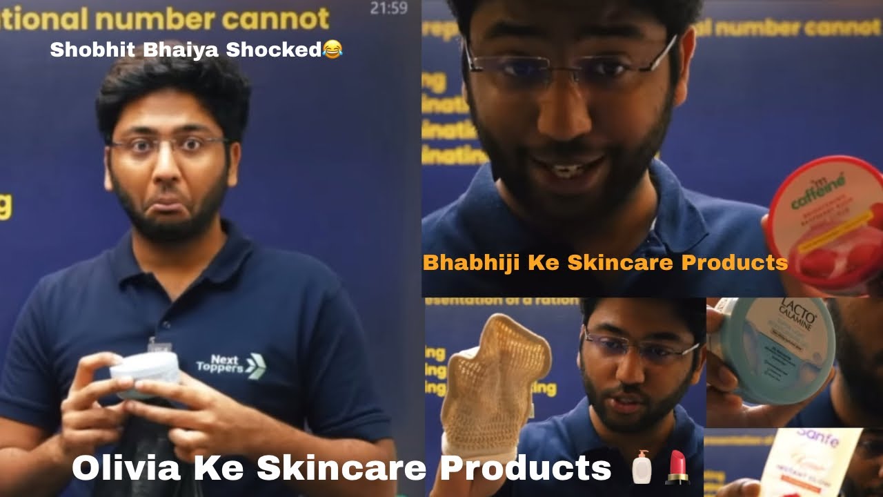 Shobhit Bhaiya Ke Ghar Mai Mile Olivia🥰 Ke Skincare Products😂 | Epic Reaction🤣 | Bhabhiji Kon Hai?