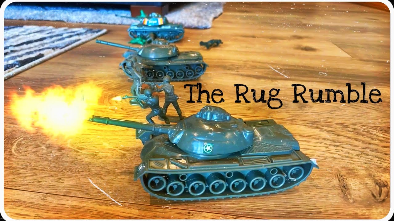 The Rug Rumble | A Army Men Stop Motion