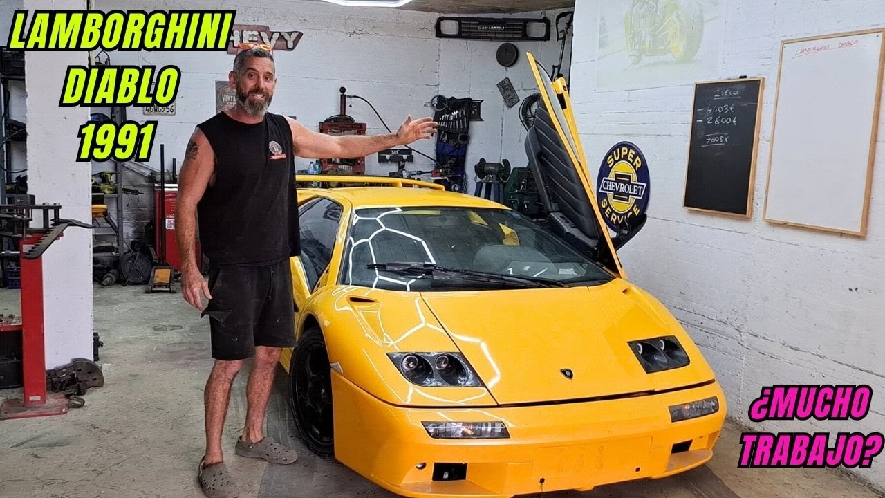 Exactamente que necesita el proyecvto Lamborghini Diablo