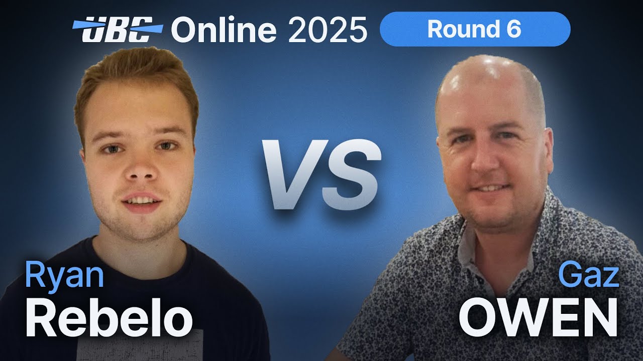 UBC Online 2025 Rd 6 Ryan Rebelo Vs Gaz Owen