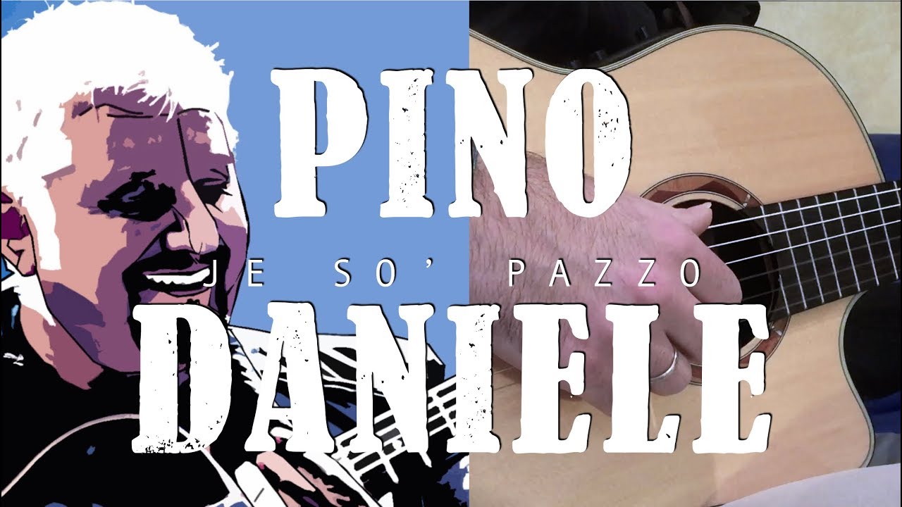 (⬇️ SCORE+TAB / SPOTIFY ⬇️ ) Pino Daniele - Je so' pazzo (Fingerstyle Cover by Pasquale Palomba)